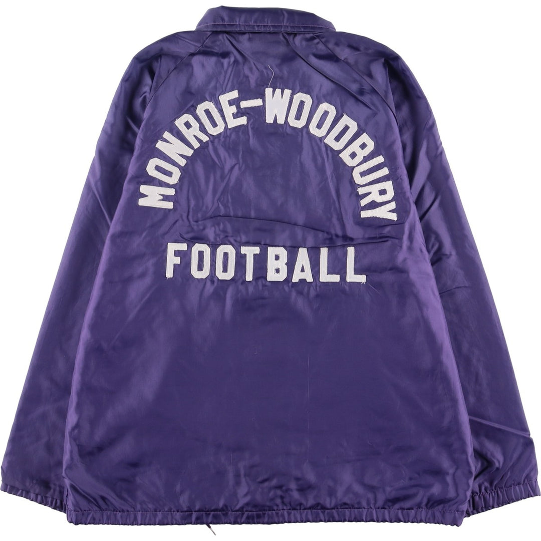 Vintage 1990'S Richard A. Leslie Birdie coach jacket, made in the USA, size L, men's unclear purple type Vintage Second Hand