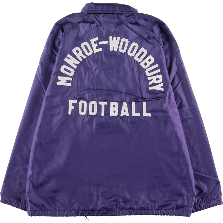 Vintage 1990'S Richard A. Leslie Birdie coach jacket, made in the USA, size L, men's unclear purple type Vintage Second Hand