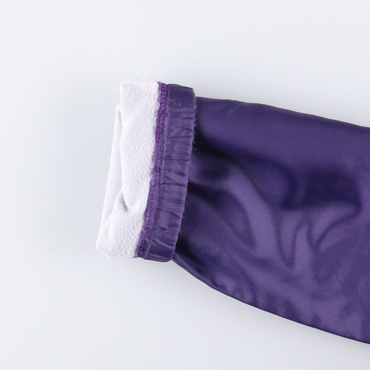 Vintage 1990'S Richard A. Leslie Birdie coach jacket, made in the USA, size L, men's unclear purple type Vintage Second Hand