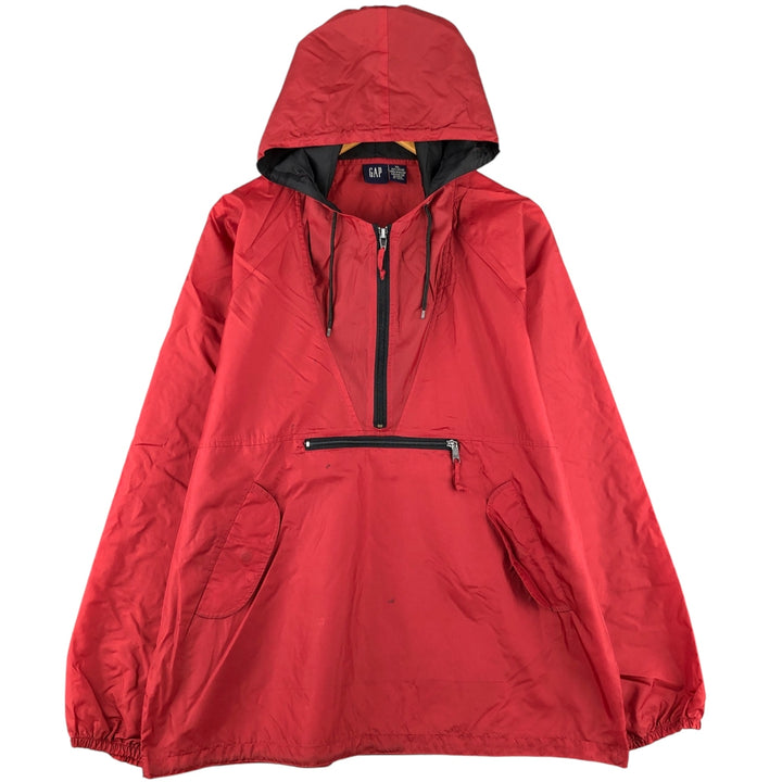 90'S GAP Old Gap Anorak Parka, Made in Russia, Men's XL, Vintage Nylon red type Vintage Second Hand