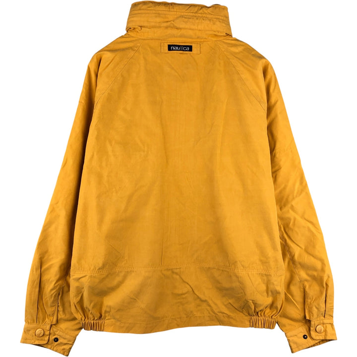 90'S Nautica Sailing Jacket, Men's, XXL, Vintage polyester yellow type Vintage Second Hand