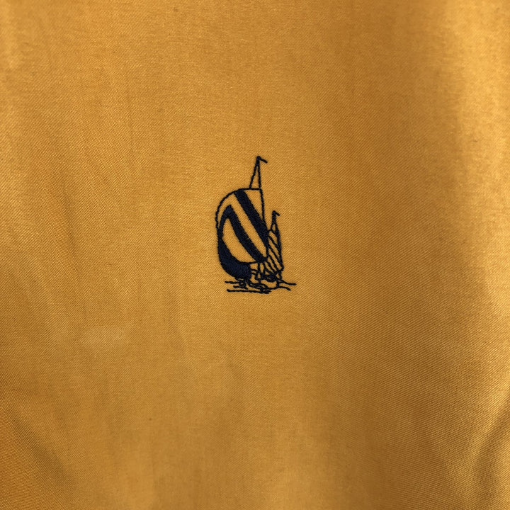 90'S Nautica Sailing Jacket, Men's, XXL, Vintage polyester yellow type Vintage Second Hand