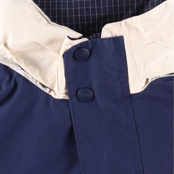 90'S Nautica Competition Check Pattern Reversible Sailing Jacket, Men's Size XL, Vintage cotton orange type Vintage Second Hand