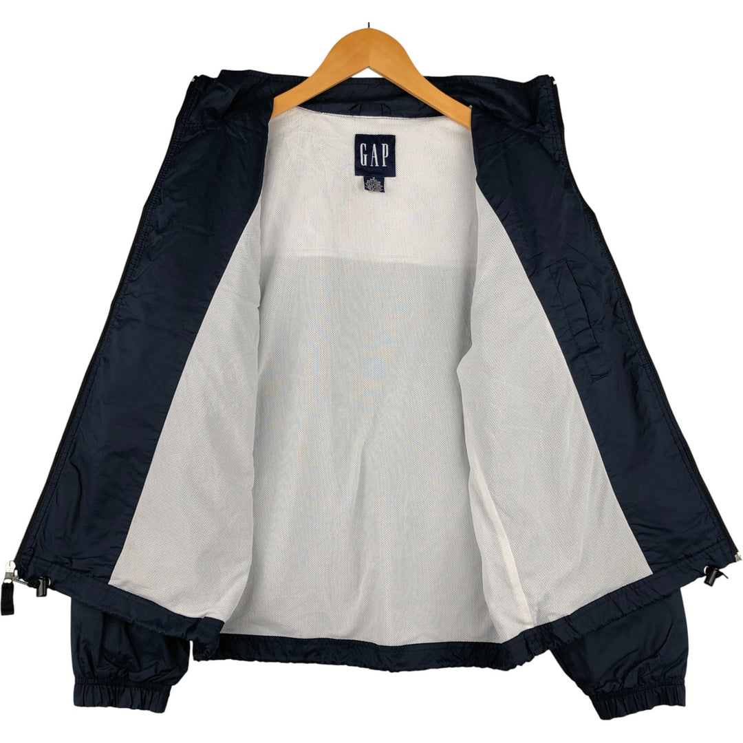 90'S GAP Old Gap Nylon Jacket, Men's Size Small, Vintage Nylon navy blue type Vintage Second Hand