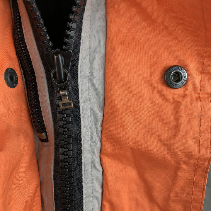 Oversized Harley-Davidson back logo windbreaker, men's size XXXL polyester gray type Vintage Second Hand