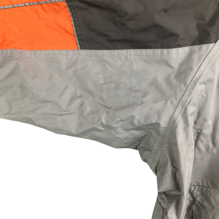 Oversized Harley-Davidson back logo windbreaker, men's size XXXL polyester gray type Vintage Second Hand