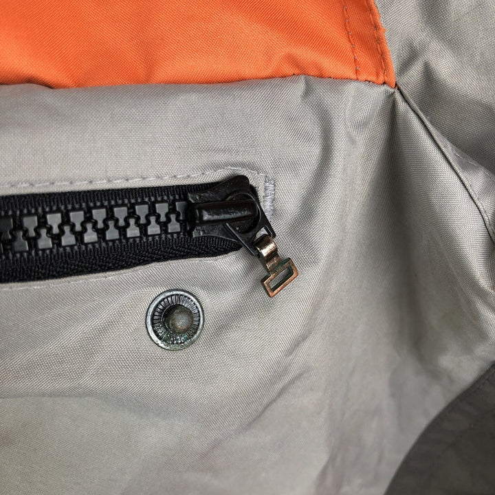 Oversized Harley-Davidson back logo windbreaker, men's size XXXL polyester gray type Vintage Second Hand