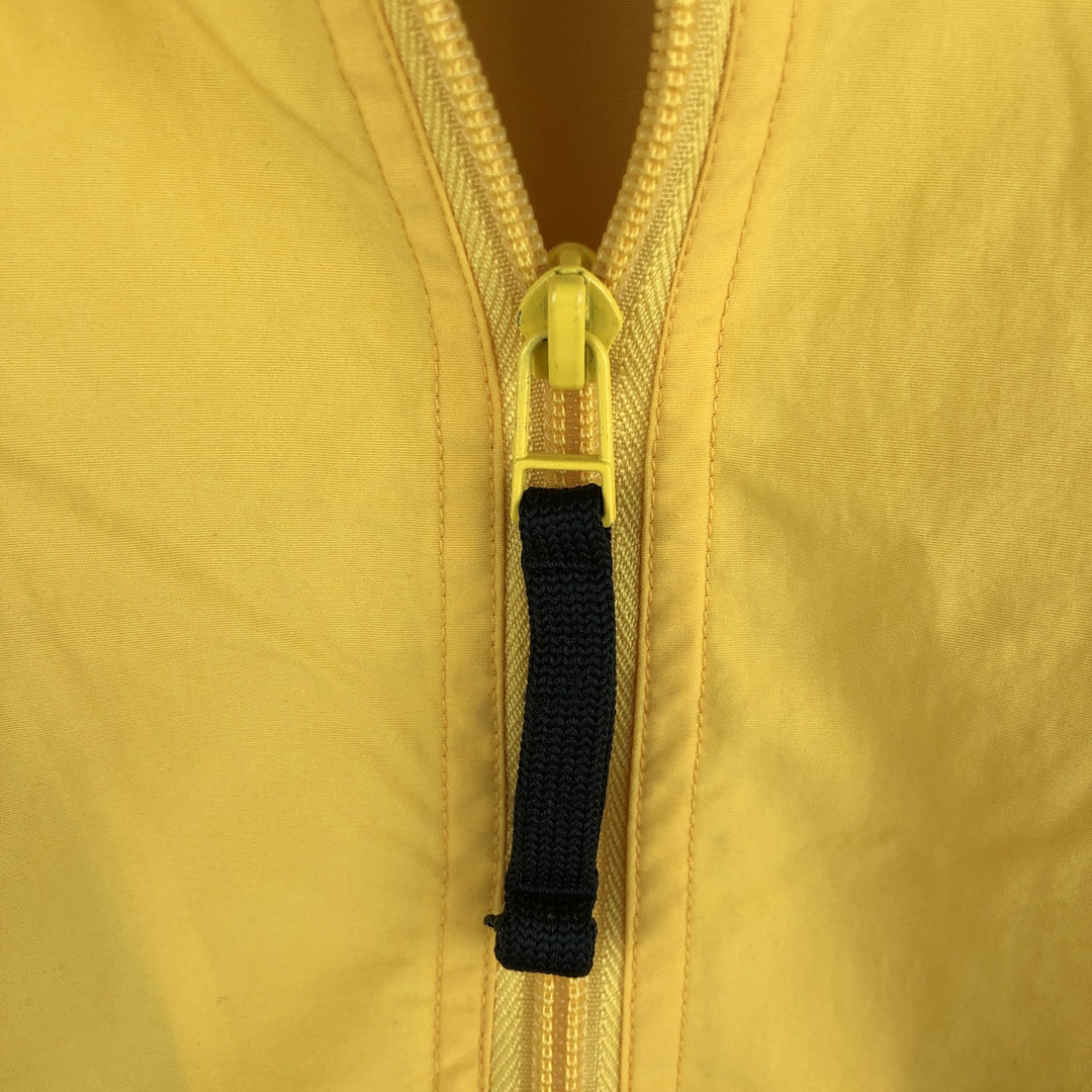 90'S Nautica Half-Zip Paddling Jacket, Men's XL, Vintage Nylon yellow type Vintage Second Hand