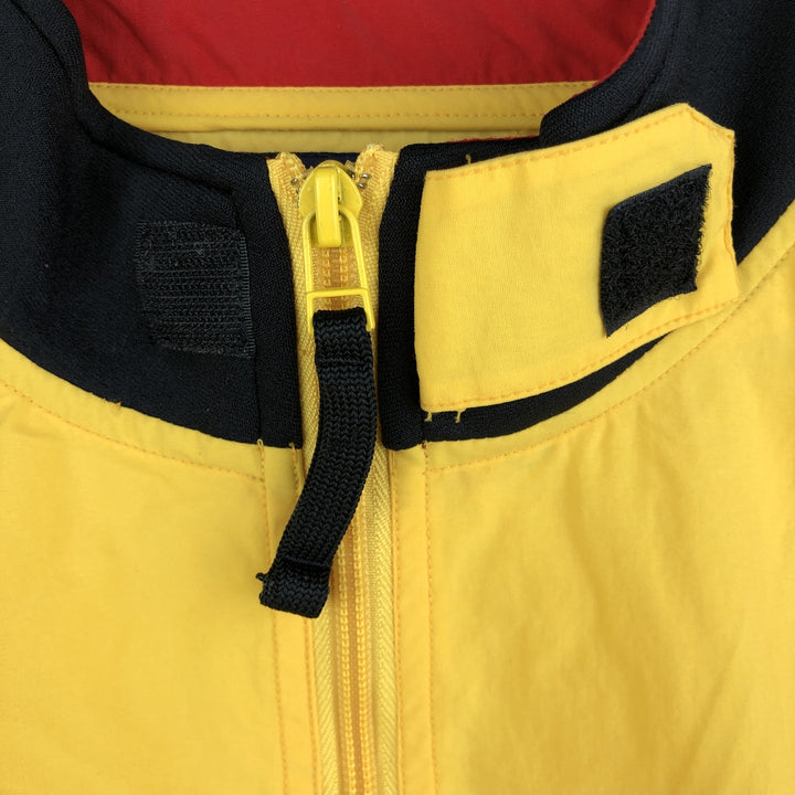 90'S Nautica Half-Zip Paddling Jacket, Men's XL, Vintage Nylon yellow type Vintage Second Hand