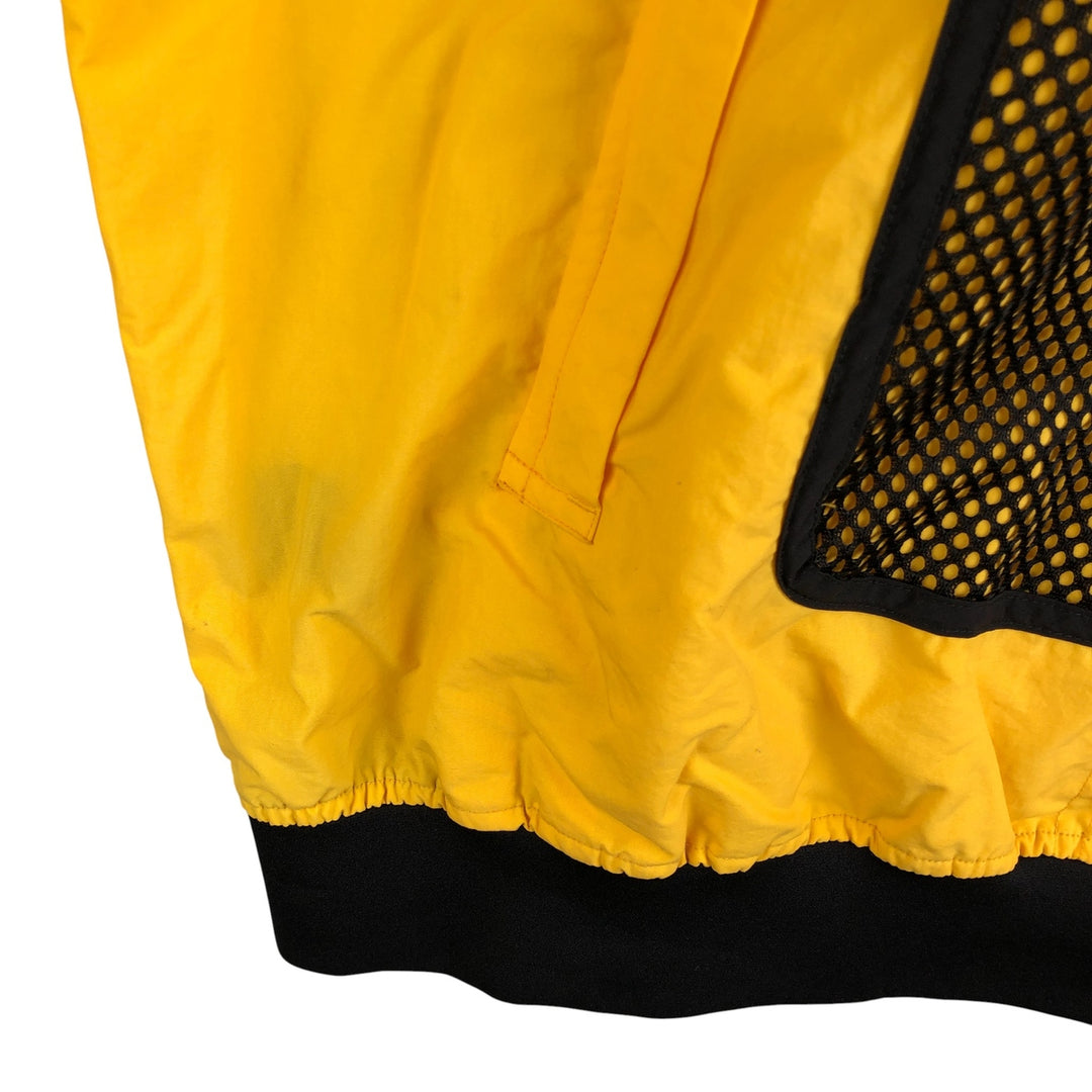 90'S Nautica Half-Zip Paddling Jacket, Men's XL, Vintage Nylon yellow type Vintage Second Hand