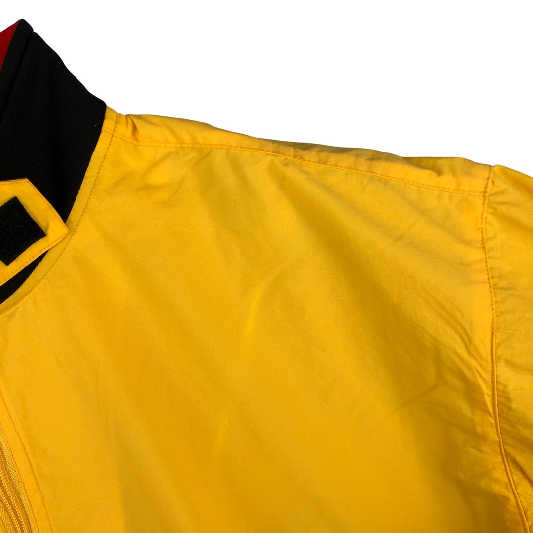90'S Nautica Half-Zip Paddling Jacket, Men's XL, Vintage Nylon yellow type Vintage Second Hand