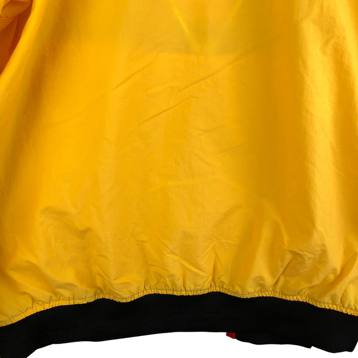 90'S Nautica Half-Zip Paddling Jacket, Men's XL, Vintage Nylon yellow type Vintage Second Hand