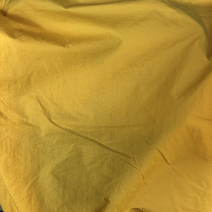 90'S Nautica Half-Zip Paddling Jacket, Men's XL, Vintage Nylon yellow type Vintage Second Hand