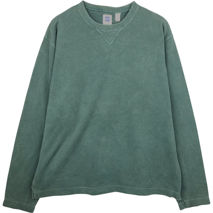 GAP Thermal Long T-Shirt, Men's Size L cotton Khaki type Vintage Second Hand