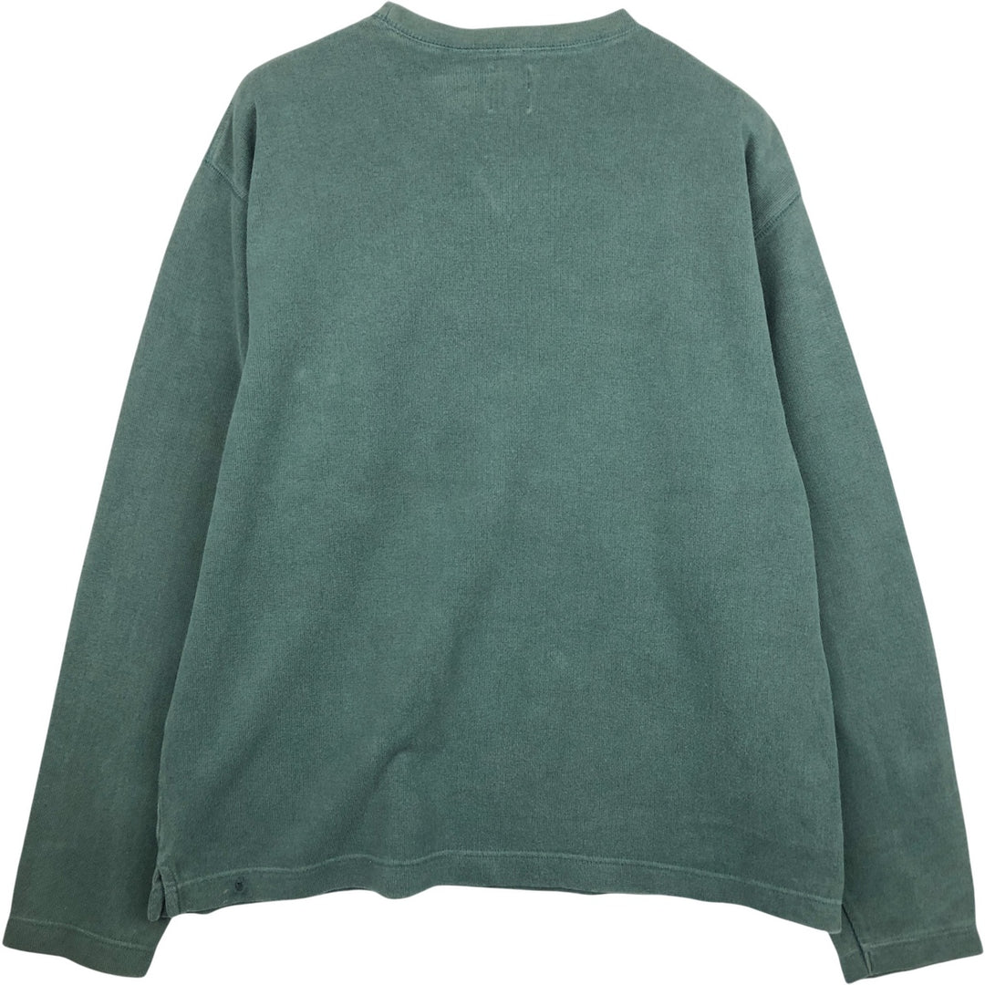 GAP Thermal Long T-Shirt, Men's Size L cotton Khaki type Vintage Second Hand