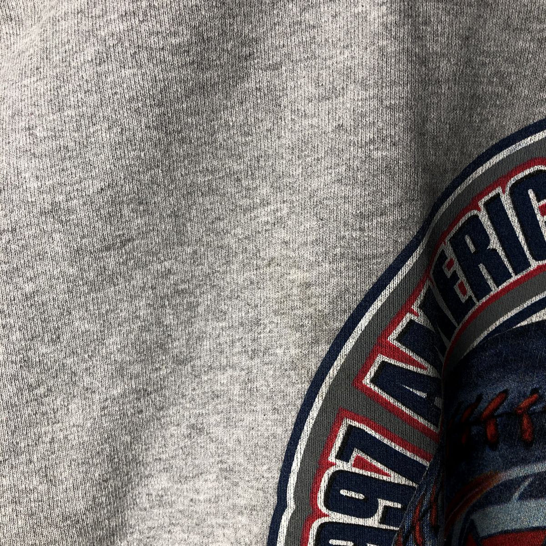 Vintage 90'S Starter MLB Cleveland Indians Logo Sweatshirt, Made in USA, Men's XL cotton gray type Vintage Second Hand