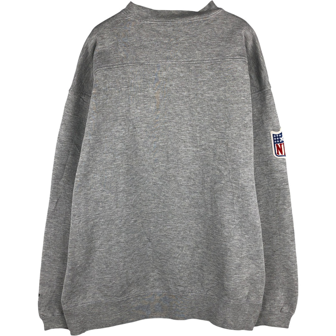 Vintage '90'S Starter NFL Green Bay Packers logo sweatshirt, size L, men's cotton gray type Vintage Second Hand