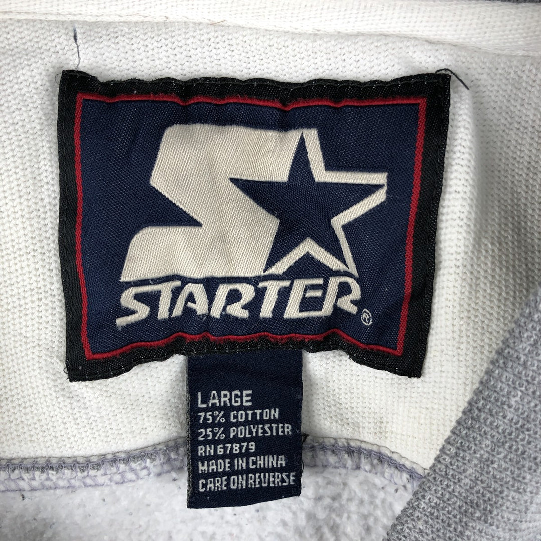 Vintage '90'S Starter NFL Green Bay Packers logo sweatshirt, size L, men's cotton gray type Vintage Second Hand