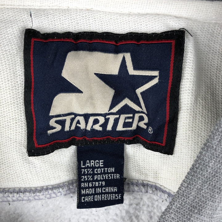 Vintage '90'S Starter NFL Green Bay Packers logo sweatshirt, size L, men's cotton gray type Vintage Second Hand