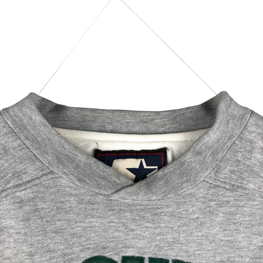 Vintage '90'S Starter NFL Green Bay Packers logo sweatshirt, size L, men's cotton gray type Vintage Second Hand