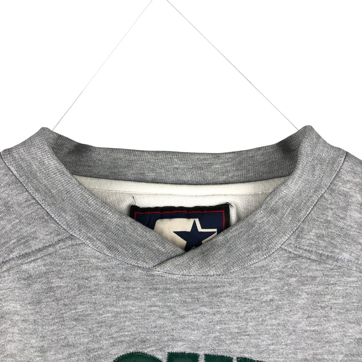 Vintage '90'S Starter NFL Green Bay Packers logo sweatshirt, size L, men's cotton gray type Vintage Second Hand