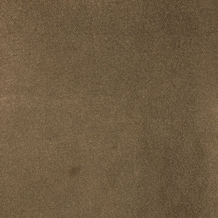 Columbia Logo Sweatshirt, Men's Size L cotton Khaki type sage green Vintage Second Hand