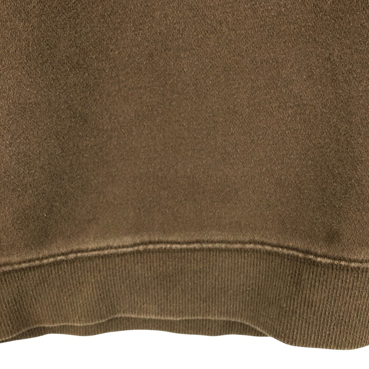 Columbia Logo Sweatshirt, Men's Size L cotton Khaki type sage green Vintage Second Hand