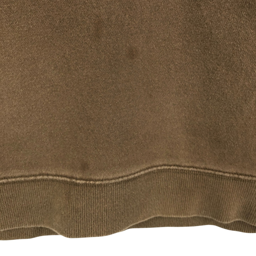 Columbia Logo Sweatshirt, Men's Size L cotton Khaki type sage green Vintage Second Hand