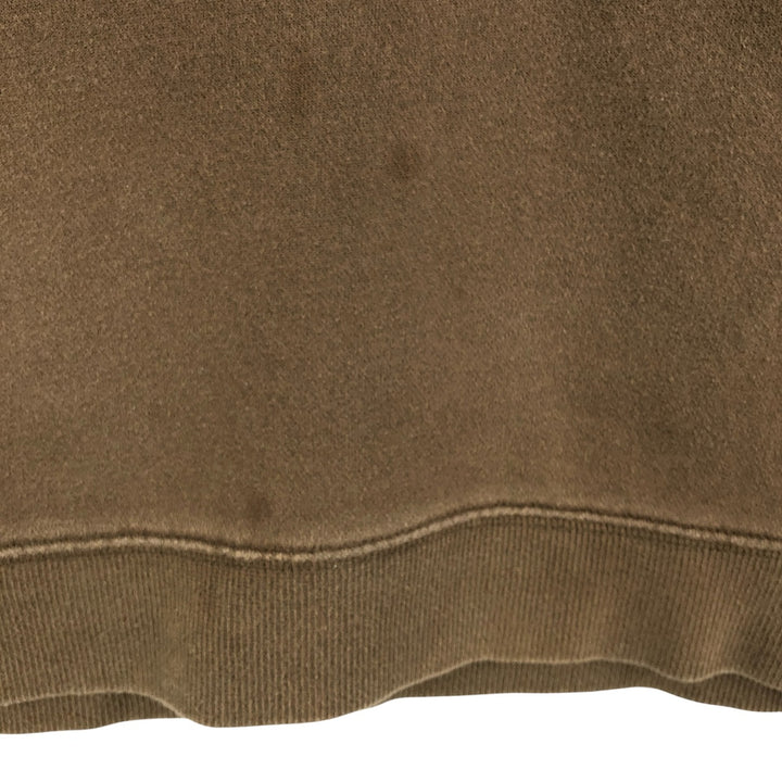 Columbia Logo Sweatshirt, Men's Size L cotton Khaki type sage green Vintage Second Hand