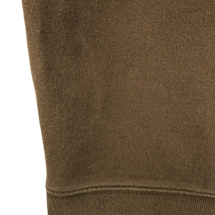 Columbia Logo Sweatshirt, Men's Size L cotton Khaki type sage green Vintage Second Hand