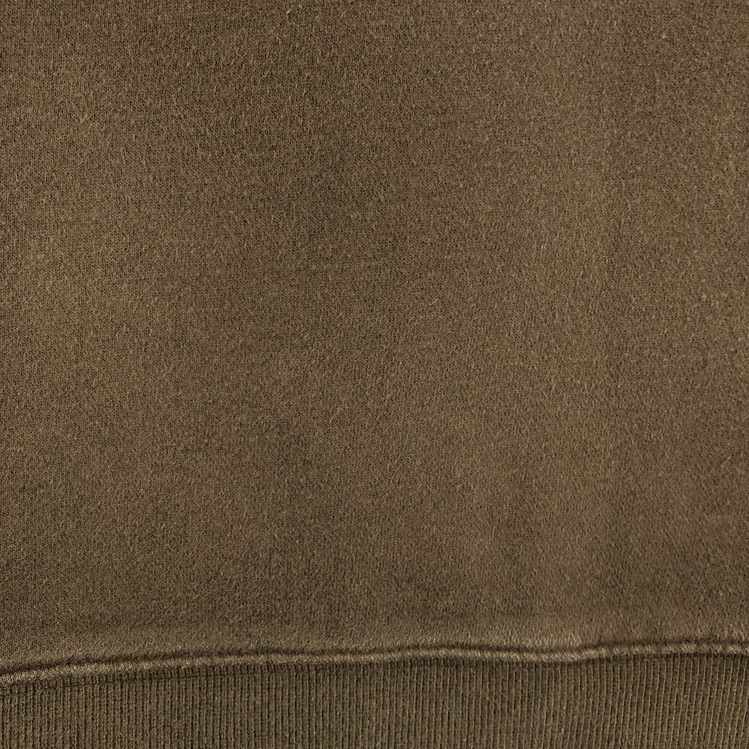 Columbia Logo Sweatshirt, Men's Size L cotton Khaki type sage green Vintage Second Hand