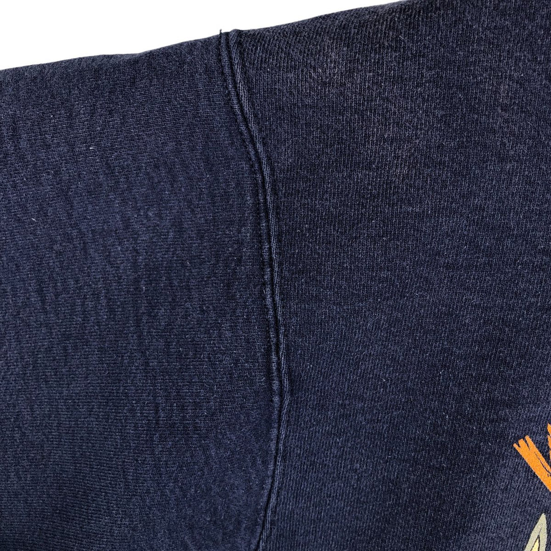 Vintage 90'S Looney Tunes character sweatshirt, made in the USA, size small, men's cotton navy blue type Vintage Second Hand