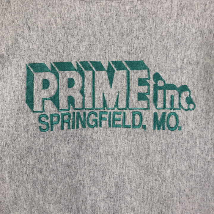Vintage 90'S CAMP DAVID Advertising Sweatshirt, Made in USA, Men's Size L cotton gray type Vintage Second Hand