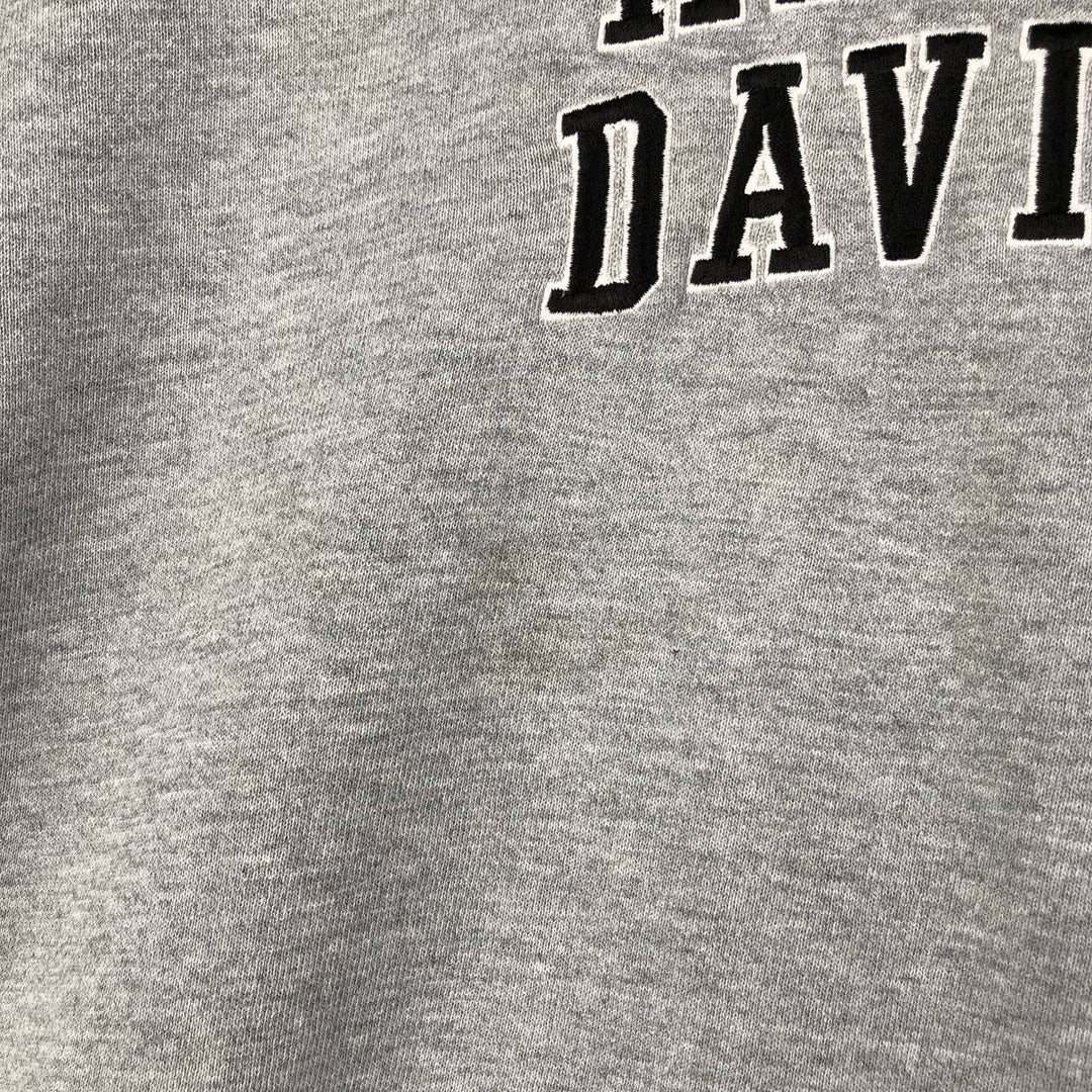 Vintage 1990'S Harley-Davidson Advertising Sweatshirt, Made in USA, Men's XXL cotton gray type Vintage Second Hand
