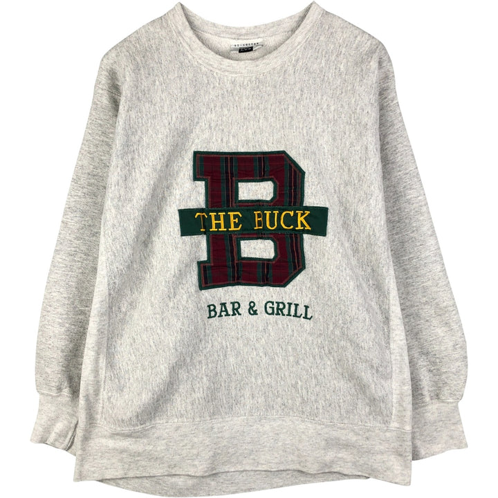 Vintage Lee Advertising sweatshirt, Made in USA, Men's XL. unclear gray type Vintage Second Hand