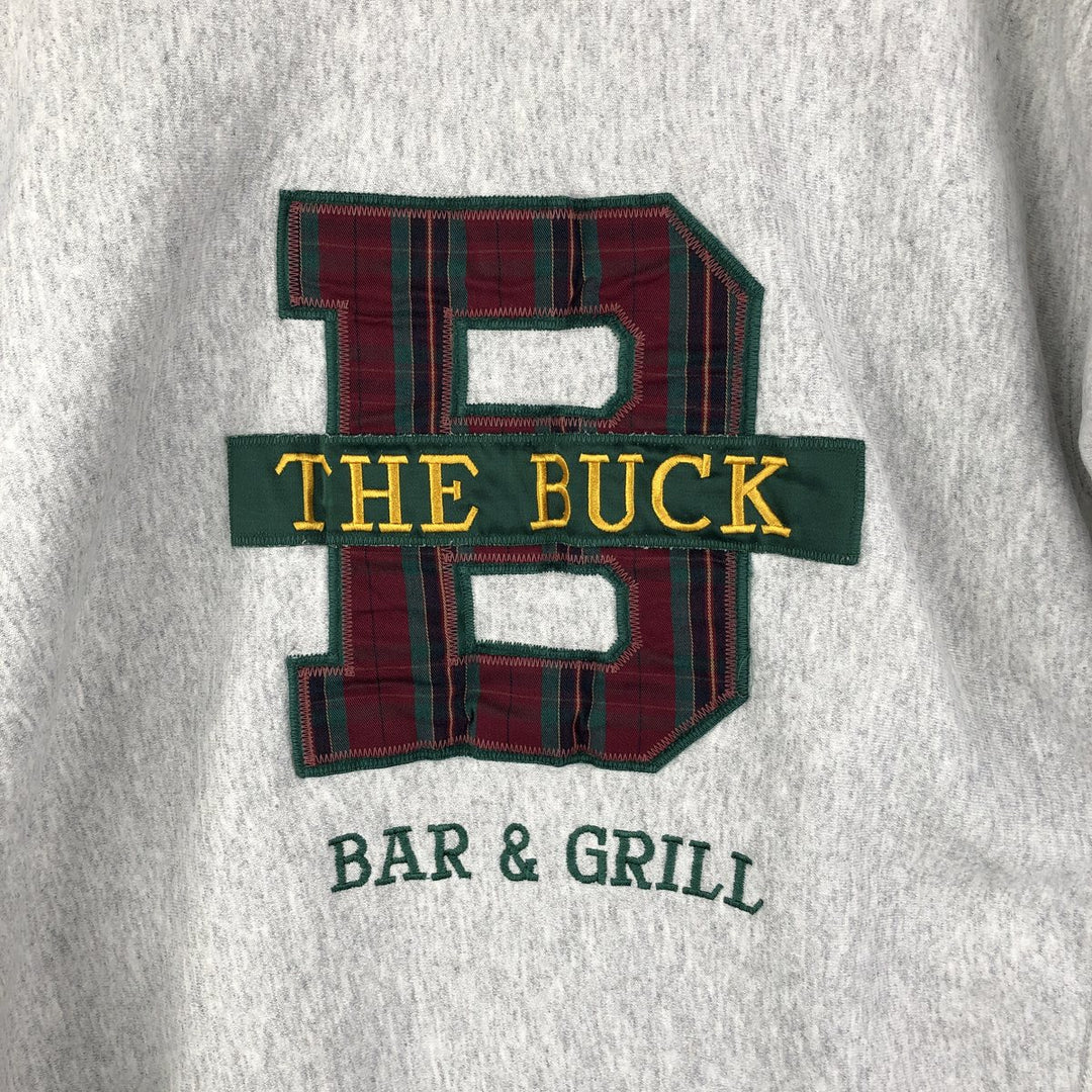 Vintage Lee Advertising sweatshirt, Made in USA, Men's XL. unclear gray type Vintage Second Hand