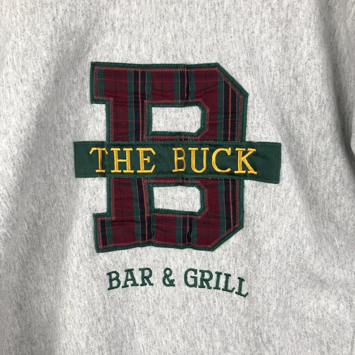 Vintage Lee Advertising sweatshirt, Made in USA, Men's XL. unclear gray type Vintage Second Hand