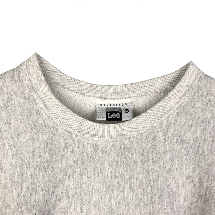 Vintage Lee Advertising sweatshirt, Made in USA, Men's XL. unclear gray type Vintage Second Hand