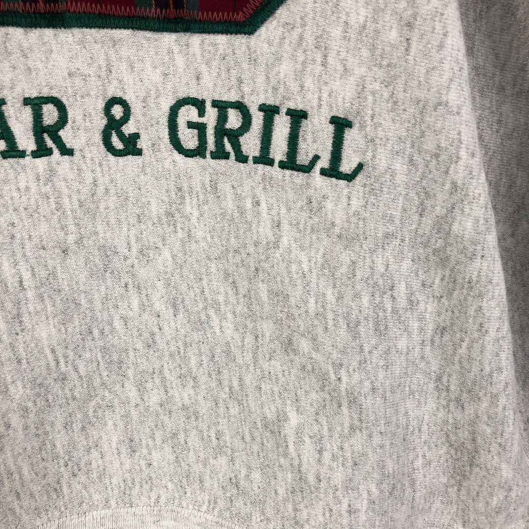 Vintage Lee Advertising sweatshirt, Made in USA, Men's XL. unclear gray type Vintage Second Hand
