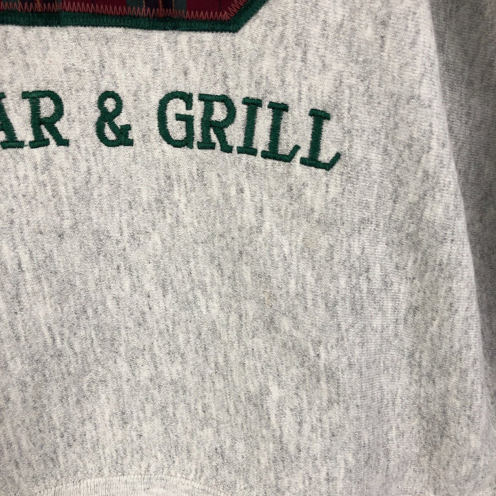 Vintage Lee Advertising sweatshirt, Made in USA, Men's XL. unclear gray type Vintage Second Hand