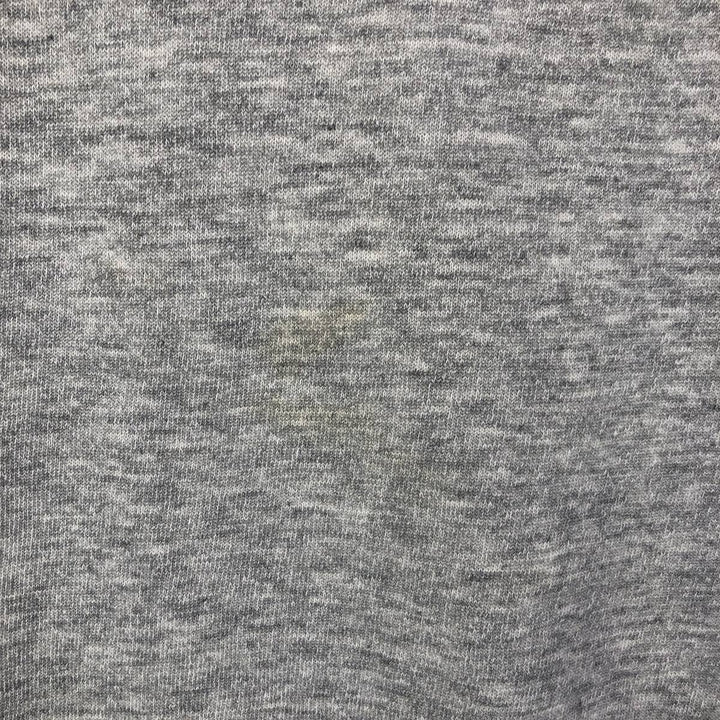 Vintage 1980'S Hanes blue tag advertising sweatshirt, made in the USA, men's size XL cotton gray type Vintage Second Hand