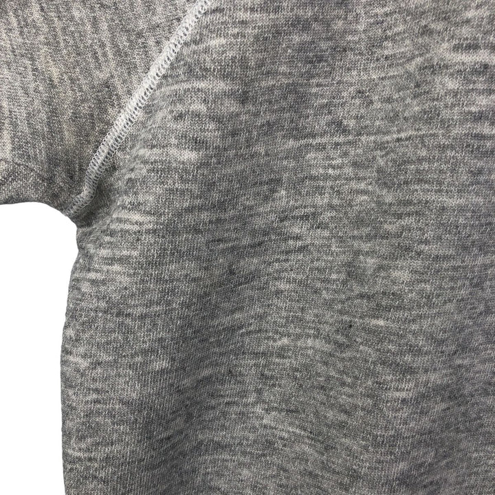 Vintage 1980'S Hanes blue tag advertising sweatshirt, made in the USA, men's size XL cotton gray type Vintage Second Hand