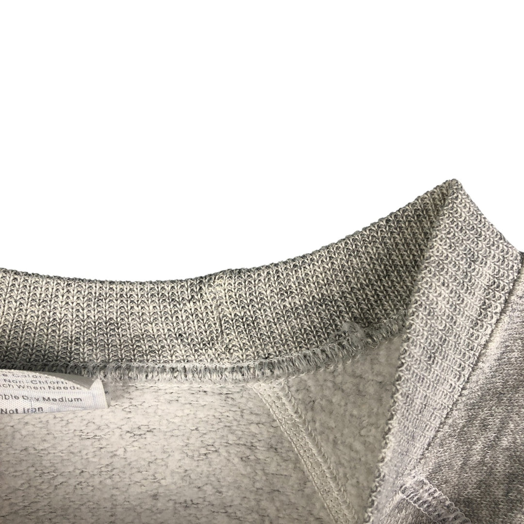Vintage 1980'S Hanes blue tag advertising sweatshirt, made in the USA, men's size XL cotton gray type Vintage Second Hand