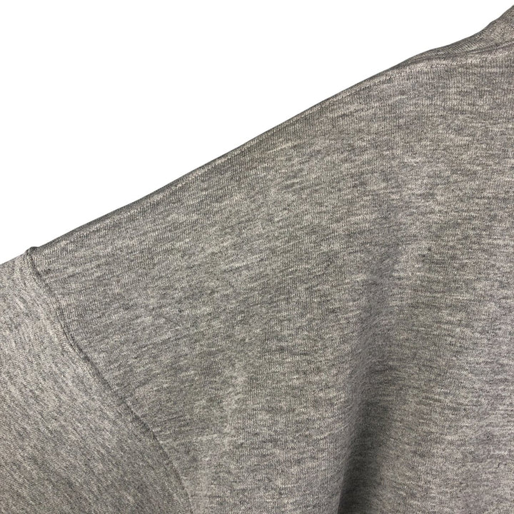 90'S Russell Half-Zip Sweatshirt, Made in USA, Men's Size L, Vintage polyester gray type Vintage Second Hand
