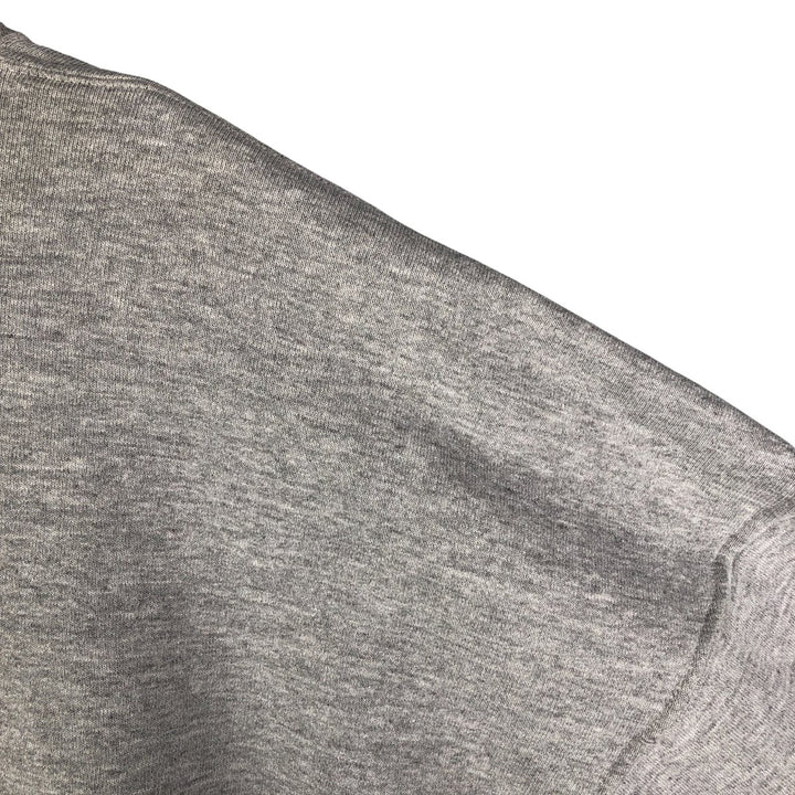 90'S Russell Half-Zip Sweatshirt, Made in USA, Men's Size L, Vintage polyester gray type Vintage Second Hand