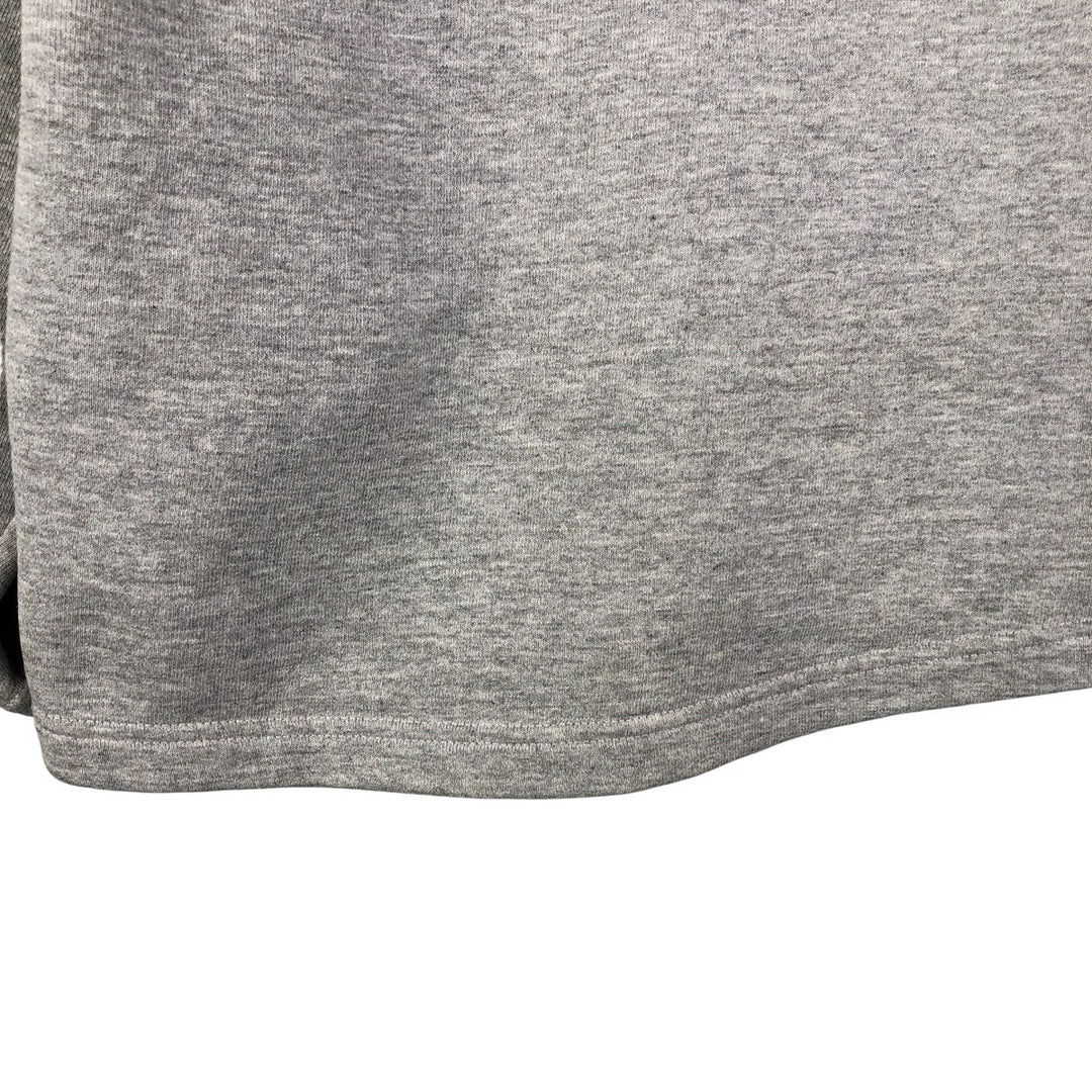 90'S Russell Half-Zip Sweatshirt, Made in USA, Men's Size L, Vintage polyester gray type Vintage Second Hand