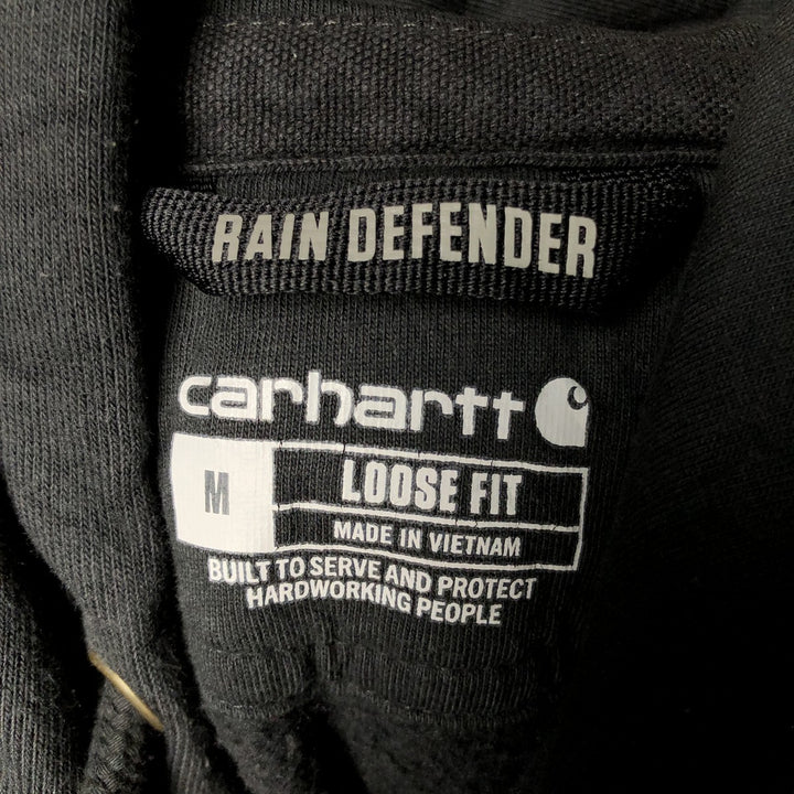 Carhartt Loose Fit Sweat Pullover Hoodie, Men's M Size cotton black type Vintage Second Hand