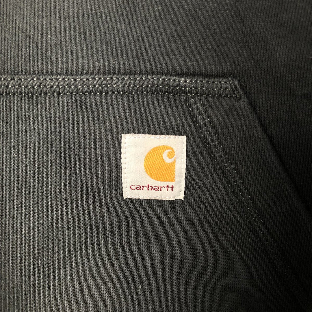 Carhartt Loose Fit Sweat Pullover Hoodie, Men's M Size cotton black type Vintage Second Hand