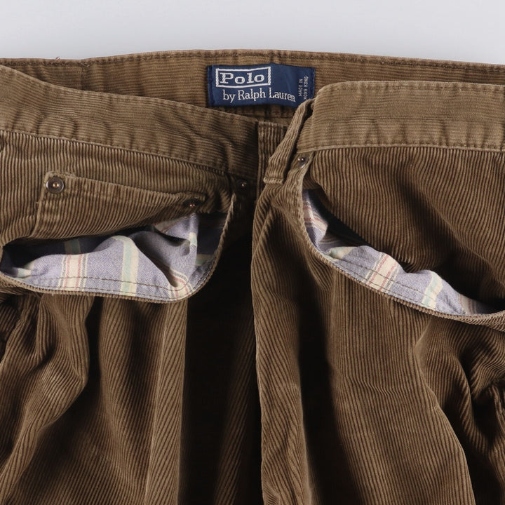 Ralph Lauren POLO by Ralph Lauren Corduroy Pants Men's W36 cotton brown type Vintage Second Hand