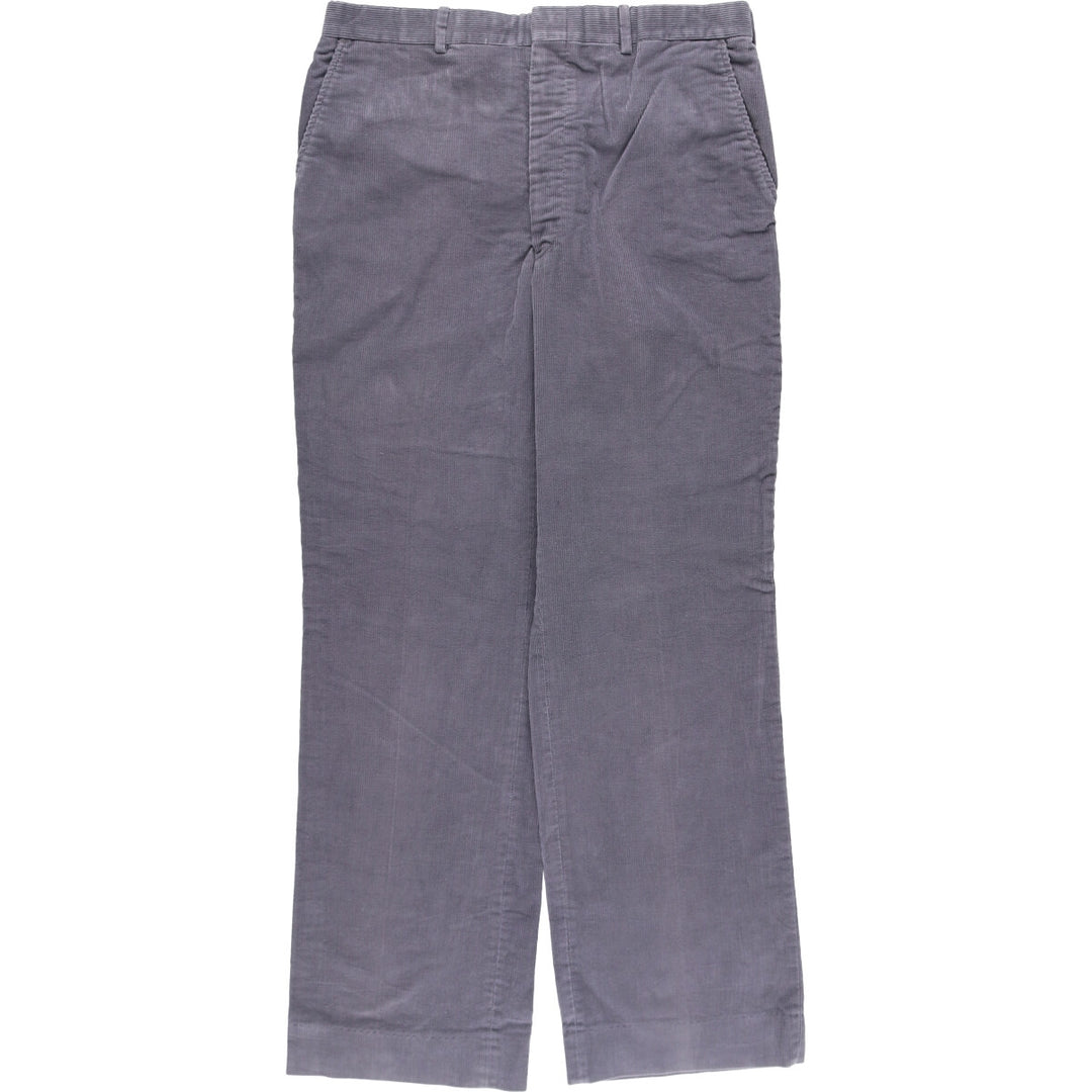 90'S GLENSHIRE Corduroy Pants, Men's, Size 35, Vintage cotton purple type Vintage Second Hand